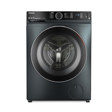 Toshiba Front Load Automatic Washing Machine Inverter Motor 9KG - Grey- TW-BK100GF4EG(MK)