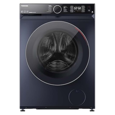 غسالة توشيبا 9 كجم - مجفف 6 كجم - رمادي موراندي - TWD-BM100GF4EG(MK)