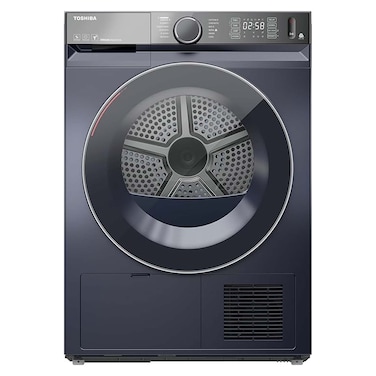 مجفف ملابس توشيبا بمضخة حرارية سعة 12.50 كجم - رمادي موراندي TD-BK112GHEG(MK)