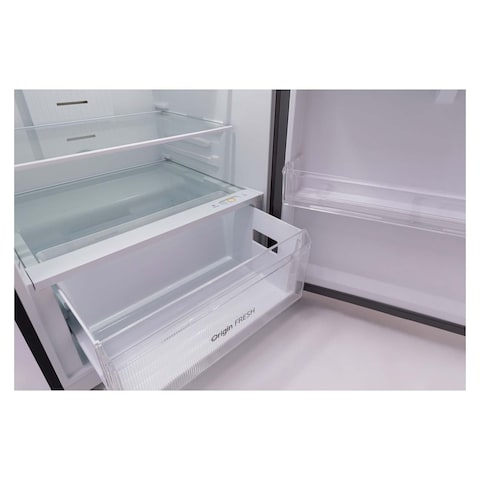 Toshiba Refrigerator 411 Liters No-Frost Inverter Motor - Satin Grey - GR-RT559WE-PMN-37
