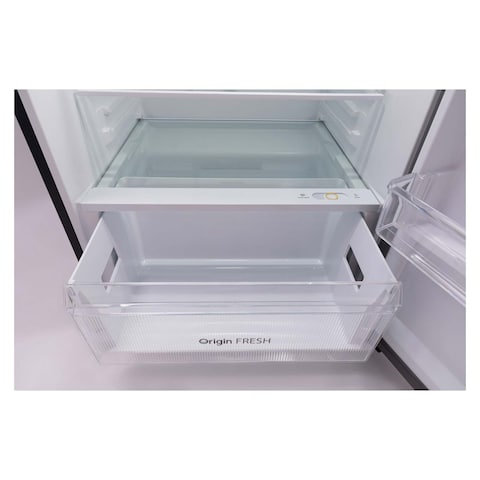 Toshiba Refrigerator 411 Liters No-Frost Inverter Motor - Satin Grey - GR-RT559WE-PMN-37