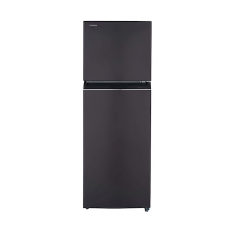 Toshiba Refrigerator 338 Liters No-Frost Inverter Motor - Satin Grey - GR-RT468WE-PMN-37