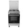 Zanussi Steelmax Gas Cooker 4-Burners With Gas Oven Hob - ZCG623A6XB