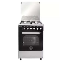 Zanussi Cool Max Gas Cooker 4 Burners - 60*60 cm -  ZCG64396XB
