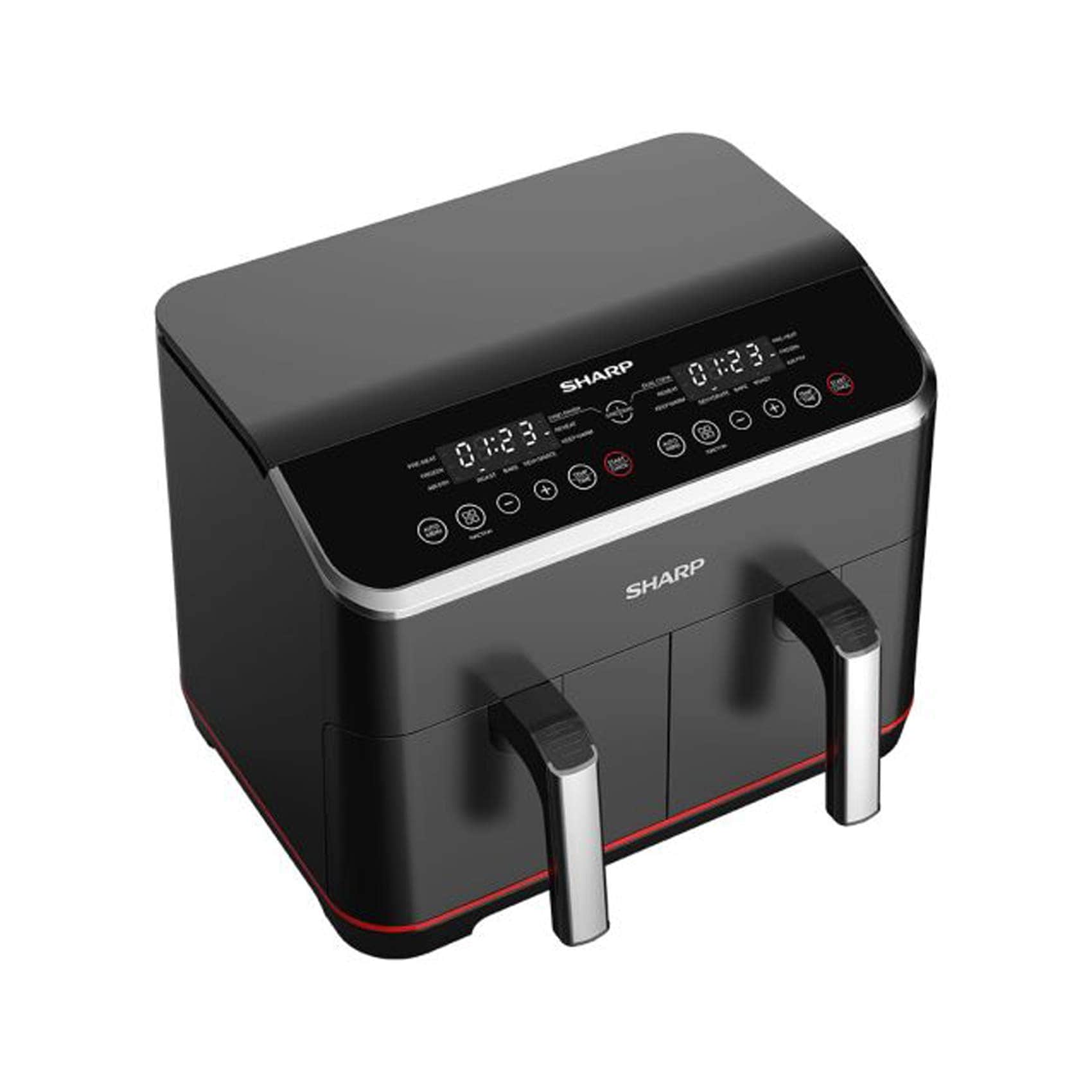 SHARP Air Fryer Dual Cook 1800-Watt 8 Liter Smart Touch Screen
