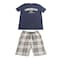 La Collection Men Pajama Set - Large - Navy - 22025