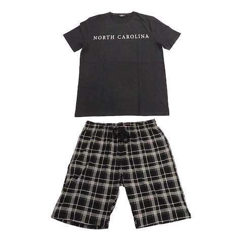 LC MEN PYJAMA SHORT BLACK 42025 L