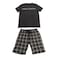 La Collection Men Pajama Set - Large - Black - 42025