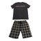 La Collection Men Pajama Set - 2XL - Black - 42025