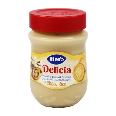 هيرو ديليسيا بسكويت فانيليا سبريد بالشوكو رايس - 300 جم
