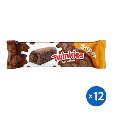 كيكة توينكيز سوبر شوكولاتة - 50 جرام - 12 قطعة
