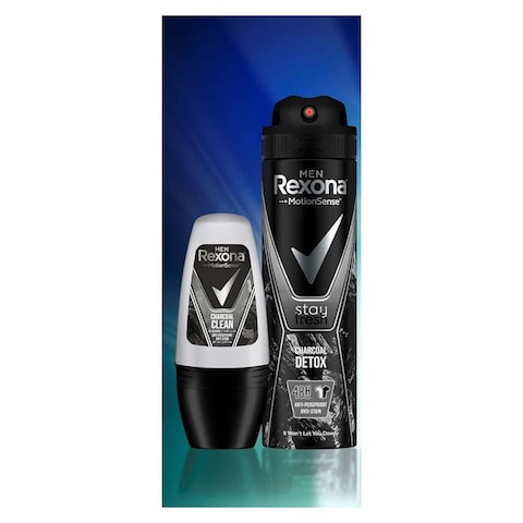 Rexona Men Motion Sense Deodorant Charcol - 150ml