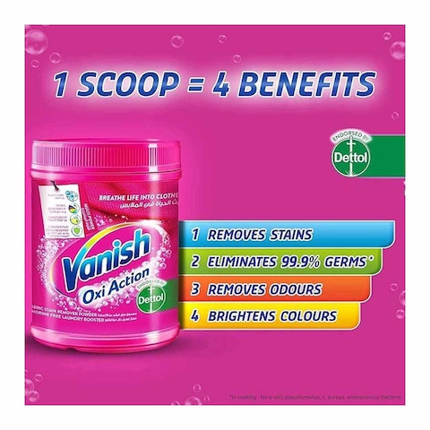 Vanish Oxi Action Stain Remover Powder - 450gm
