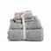 Mehalla Plain Towel Set - 4 Pieces - Grey