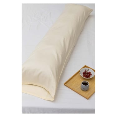 Mehalla Long Pillow Case Set Double - Off White