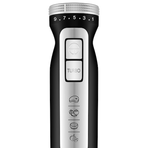 هاند بليندر ميانتا 1000 وات - 600 مل - أسود وفضي - HB111338A