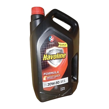 زيت محركات السيارة كالتكس هافولين بلزوجة 20W-50 - سعة 5 لتر