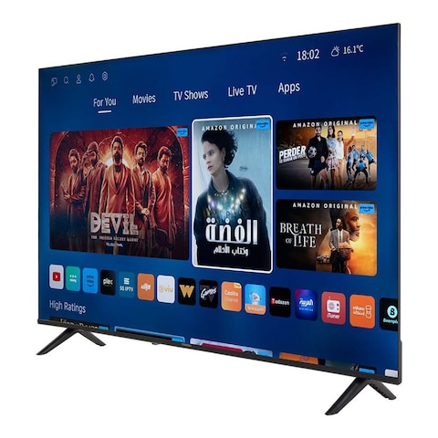 Tornado 58-inch 4K UHD Smart Frameless DLED TV - 58US4600E