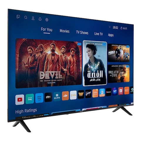 Tornado 58-inch 4K UHD Smart Frameless DLED TV - 58US4600E