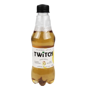 مشروب شعير تويتش بنكهة الأناناس - 330 مل