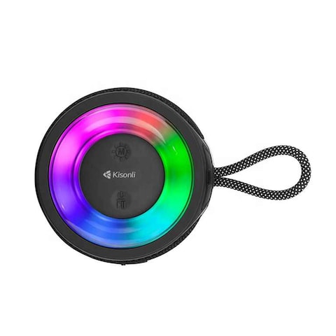 Kisonli Premium Portable Speaker 12 W- Black- Q23