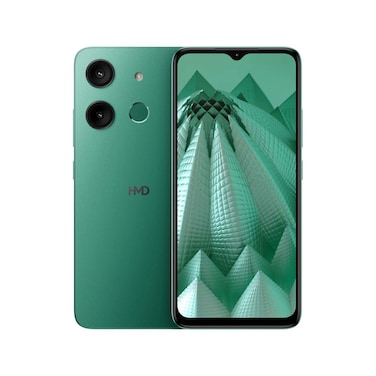 موبايل اتش ام دي اورا - 6.56 بوصة 128 جيجابايت/4 جيجابايت ثنائي الشريحة بشبكة الجيل الرابع - أخضر