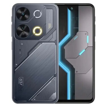 موبايل ايتل P65 شاشة 6.7 بوصة 128 جيجابايت/8 جيجابايت ثنائي الشريحة بشبكة الجيل الرابع - أسود