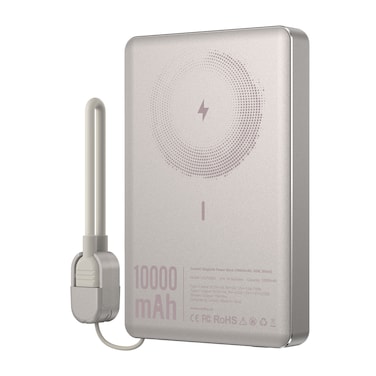 باور بانك كاردو لاسلكي سريع - 10000 مللي أمبير 20 واط - ذهبي