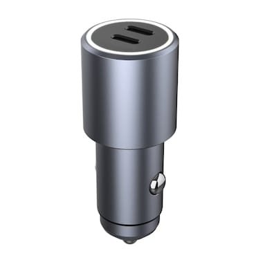 شاحن سيارة كاردو - 60 وات - فضي