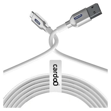 Cardoo USB-A to Micro USB Cable - 1.2 Meter - White