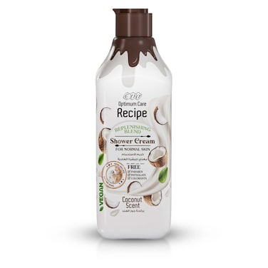 كريم الاستحمام إيفا برائحة جوز الهند - 370 مل