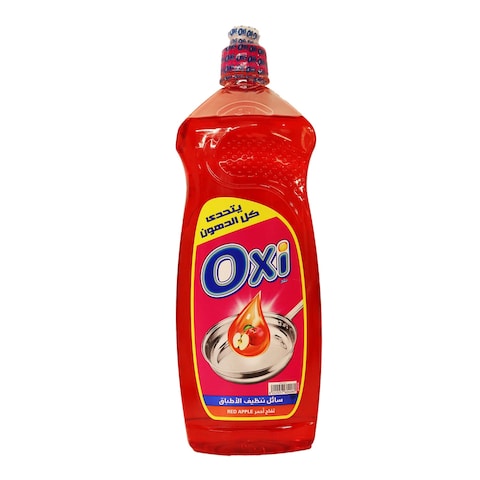Oxi Dishwashing Liquid Red Apple - 600ml