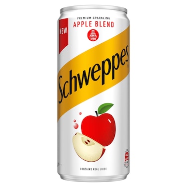 مشروب شويبس الغازي بنكهة التفاح - 300 مل