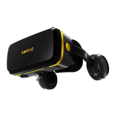 نظارة الواقع الافتراضي كاردو في ار ماكس مع سماعة رأس مدمجة - اسود