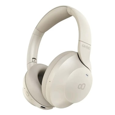 سماعة رأس كاردو لاسلكية بميكرفون وخاصية الغاء الضوضاء - بيج