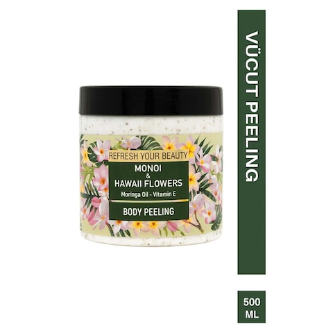 Oriense Monoi and Hawai Flowers Body Peeling - 500ml