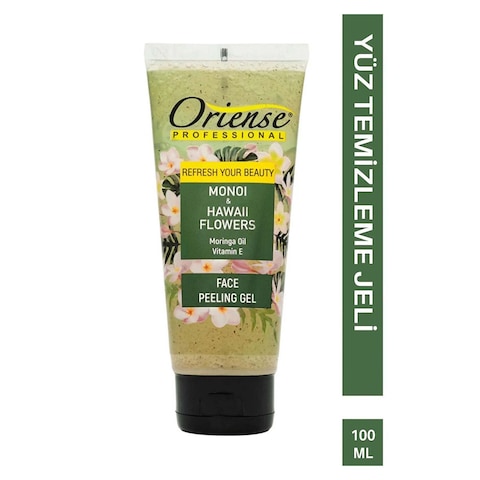 Oriense Professional Monoi and Hawai Flowers Face Peeling Gel - 100ml
