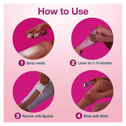 Dimples Hair Removal Spray Foam - 200ml