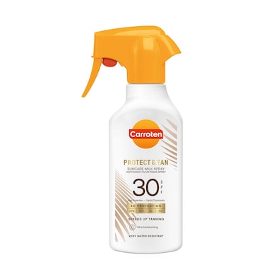 Carroten Protect and Tan Suncare Milk Spray SPF 30 - 270ml