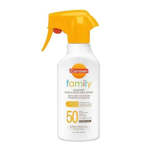 Carroten Family Suncare Milk Spf50 Spray - 270ml