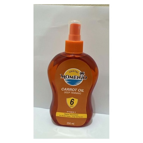 Momento Carrot Oil Deep Tanning SPF 6 - 250ml