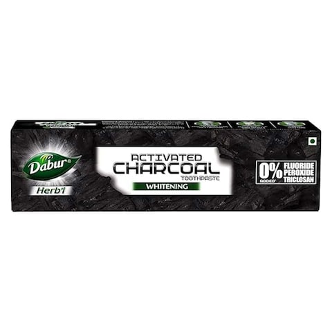 Dabur Herb&#39;l Charcoal Toothpaste - 140gm