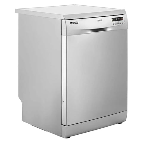 Zanussi Dishwasher Stainless Steel 5 Programs - 60cm - Silver - ZDF26004XA