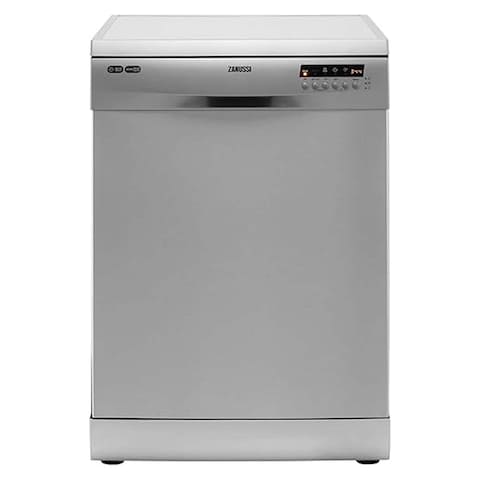 Zanussi Dishwasher Stainless Steel 5 Programs - 60cm - Silver - ZDF26004XA