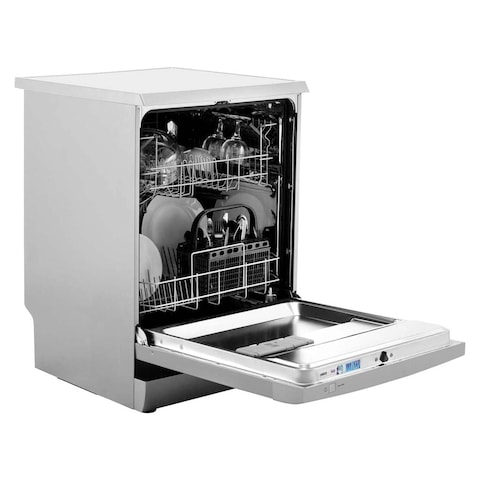 Zanussi Dishwasher Stainless Steel 5 Programs - 60cm - Silver - ZDF26004XA