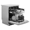 Zanussi Dishwasher Stainless Steel 5 Programs - 60cm - Silver - ZDF26004XA