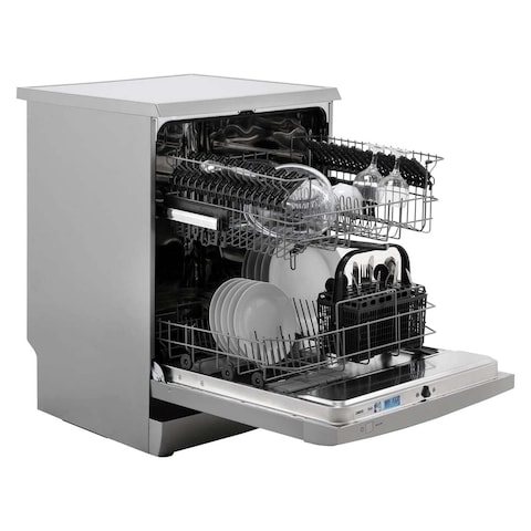 Zanussi Dishwasher Stainless Steel 5 Programs - 60cm - Silver - ZDF26004XA