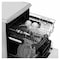 Zanussi Dishwasher Stainless Steel 5 Programs - 60cm - Silver - ZDF26004XA