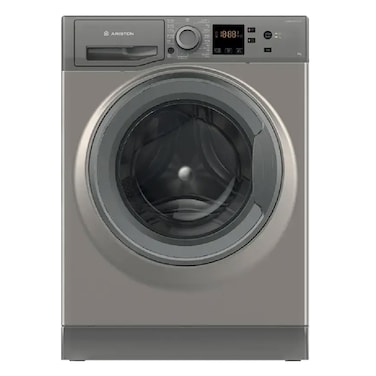 Ariston Washing Machine Front load 7 Kg Digital - Silver - NS723UGGEG