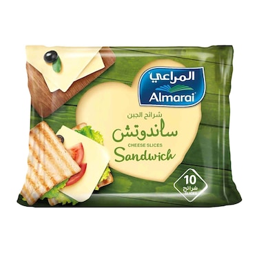 شرائح جبن المراعي للساندوتش - 200 جم
